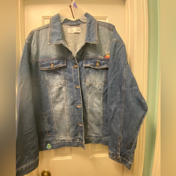 NWT Disney Pixar Toy Story Denim Embroidered Jacket - Picture 2 of 8